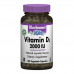 Витамины Bluebonnet Nutrition Vitamin D3 2000 IU 180 капсул (333103)