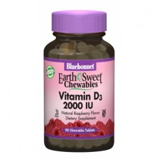 Витамины Bluebonnet Nutrition Earth Sweet Chewables Vitamin D3 2000 IU 90 таблеток (333061)