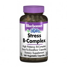 Комплекс витамина В Bluebonnet Nutrition Stress B-Complex 100 капсул (333115)