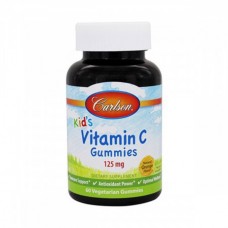 Витамин С для детей Carlson Vitamin С 125 мг 60 таблеток (333138)