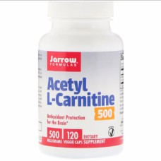 Жиросжигатель Jarrow Formulas Acetyl L-Carnitine 500 мг 120 капсул (333274)