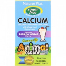 Кальций для Детей Natures Plus Animal Parade Calcium 90 таблеток (333355) Кальций для Детей Natures Plus Animal Parade Calcium 90 таблеток (333355)