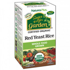 Препарат для поддержания сердечно-сосудистой системы Natures Plus Source of Life Garden Red Yeast Rice 60 капсул (333387) Препарат для поддержания сердечно-сосудистой системы Natures Plus Source of Life Garden Red Yeast Rice 60 капсул (333387)