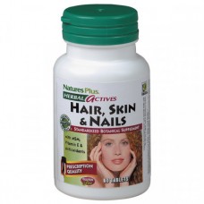 Комплекс для волос кожи и ногтей Natures Plus Herbal Actives Hair, Skin Nails 60 таблеток (333373) Комплекс для волос кожи и ногтей Natures Plus Herbal Actives Hair, Skin Nails 60 таблеток (333373)