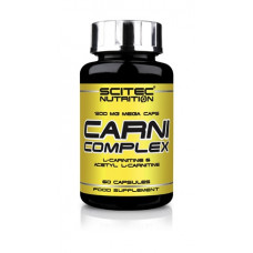 Жиросжигатель Scitec Nutrition Carni Complex 60 капсул (333808) Жиросжигатель Scitec Nutrition Carni Complex 60 капсул (333808)