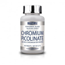 Стабилизатор уровня сахара в крови Scitec Essentials Chromium Picolinate 100 таблеток (333823)