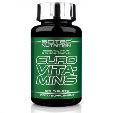 Витаминно-минеральный комплекс Scitec Nutrition Euro Vita-Mins 120 таблеток (333814) Витаминно-минеральный комплекс Scitec Nutrition Euro Vita-Mins 120 таблеток (333814)