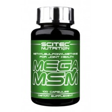 Препарат для восстановления суставов и связок Scitec Nutrition Mega MSM 100 капсул (101594)