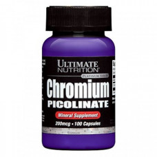 Стабилизатор уровня сахара в крови Ultimate Nutrition Chromium Picolinate 100 капсул (101632)