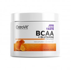Аминокислота Ostrovit BCAA + L-Glutamine 200 грамм Апельсин (103493-2)