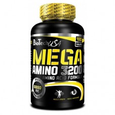 Аминокислота BioTech Mega amino 3200 100 таблеток (102591)