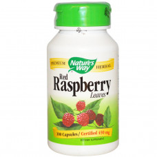 Жиросжигатель Nature’s Way Red Raspberry Leaves 100 капсул (102055)