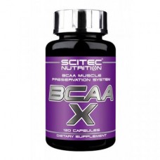 Аминокислота Scitec Nutrition BCAA X 120 капсул (103341) Аминокислота Scitec Nutrition BCAA X 120 капсул (103341)