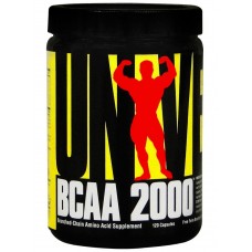 Аминокислота Universal Nutrition BCAA 2000 120 капсул (102278)