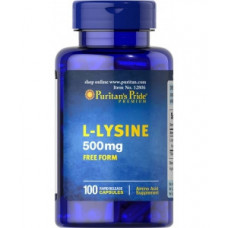 Аминокислота Puritan's Pride L-Lysine 500 мг 100 капсул (102890) Аминокислота Puritan's Pride L-Lysine 500 мг 100 капсул (102890)