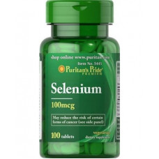 Витаминно-минеральный комплекс Puritan's Pride Selenium 200 мкг 100 таблеток  (102917)