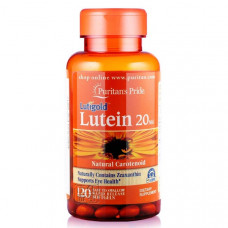 Препарат для поддержки органов зрения Puritan's Pride Lutein 20 мг with Zeaxanthin 60 капсул (102937) Препарат для поддержки органов зрения Puritan's Pride Lutein 20 мг with Zeaxanthin 60 капсул (102937)