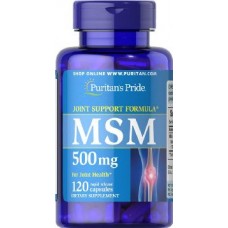 Препарат для восстановления суставов и связок Puritan's Pride MSM 500 мг 120 капсул (333740) Препарат для восстановления суставов и связок Puritan's Pride MSM 500 мг 120 капсул (333740)