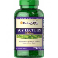 Лецитин Puritan's Pride Soy Lecithin 1325 мг 100 капсул (102977) Лецитин Puritan's Pride Soy Lecithin 1325 мг 100 капсул (102977)
