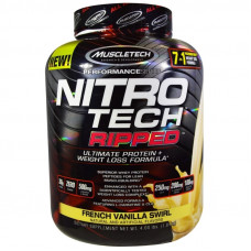 Протеин MuscleTech Nitro Tech RIPPED 1810 грамм Французская ваниль (104661)