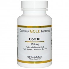 Коэнзим Q10 California Gold Nutrition CoQ10 100 мг 120 капсул (333123)