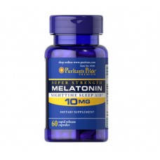 Препарат для улучшения качества сна Puritan's Pride Melatonin 10 мг 60 капсул (103681) Препарат для улучшения качества сна Puritan's Pride Melatonin 10 мг 60 капсул (103681)