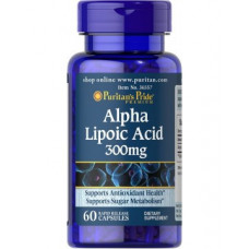 Альфа-липоевая кислота Puritan's Pride Alpha Lipoic Acid 300 мг 60 капсул (102925) Альфа-липоевая кислота Puritan's Pride Alpha Lipoic Acid 300 мг 60 капсул (102925)
