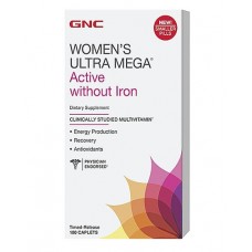 Витамины для женщин GNC Womens Ultra Mega Active Without Iron 180 таблеток (101232) Витамины для женщин GNC Womens Ultra Mega Active Without Iron 180 таблеток (101232)