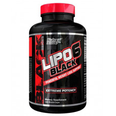 Жиросжигатель Nutrex Lipo 6 Black 120 капсул (102137)