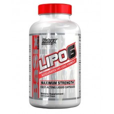 Жиросжигатель Nutrex Lipo 6 Maximum Strength 120 капсул (333582)