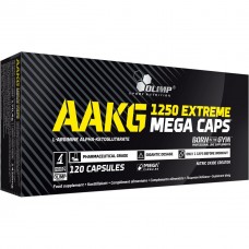 Предтренировочный комплекс Olimp Labs AAKG 1250 Extreme Mega Caps 120 капсул (102081)