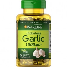 Экстракт чеснока Puritan's Pride Odorless Garlic 1000 мг 250 капсул (333682)