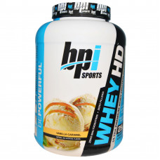Протеин BPI Sports Whey HD 1860 грамм Ванильная карамель (102170-6)