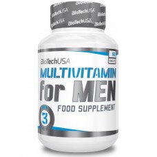 Витаминно-минеральный комплекс BioTech Multivitamin for Men 60 таблеток (102593)