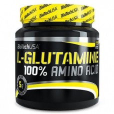 Аминокислота BioTech 100% L-Glutamine 240 грамм Без вкуса (101833)