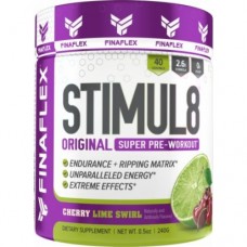 Предтренировочный комплекс FinaFlex Stimul8 240 грамм Вишня-лайм (102921-2) Предтренировочный комплекс FinaFlex Stimul8 240 грамм Вишня-лайм (102921-2)