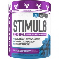 Предтренировочный комплекс FinaFlex Stimul8 240 грамм Голубая малина (102921-4) Предтренировочный комплекс FinaFlex Stimul8 240 грамм Голубая малина (102921-4)