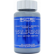 Аминокислота Scitec Nutrition Taurine 90 капсул (101722) Аминокислота Scitec Nutrition Taurine 90 капсул (101722)