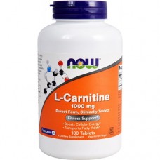 Жиросжигатель NOW Foods L-Carnitine 1000 мг 100 таблеток (104490) Жиросжигатель NOW Foods L-Carnitine 1000 мг 100 таблеток (104490)
