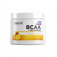 Аминокислота Ostrovit BCAA + L-Glutamine 200 грамм Лимон (103493-1)