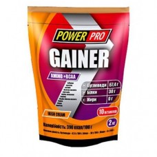 Гейнер Power Pro Gainer 2000 грамм Ирландский крем (102277-2) Гейнер Power Pro Gainer 2000 грамм Ирландский крем (102277-2)