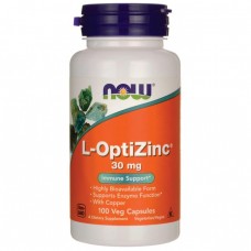 Минеральный комплекс NOW L-OptiZinc 30 mg 100 капсул (333535) Минеральный комплекс NOW L-OptiZinc 30 mg 100 капсул (333535)