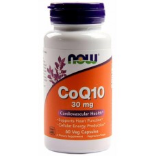 Коэнзим NOW CoQ10 30 мг 60 капсул (333566) Коэнзим NOW CoQ10 30 мг 60 капсул (333566)