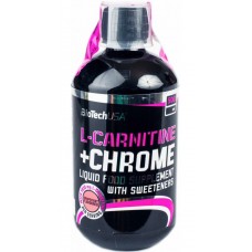 Жиросжигатель BioTech L-Carnitine 35.000 мг + Chrome 500 мл Грейпфрут (102540-2)