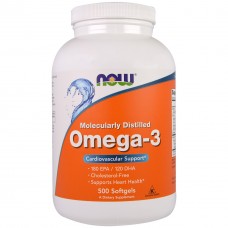 Комплекс незаменимых жирных кислот NOW Omega 3 500 капсул (104781) Комплекс незаменимых жирных кислот NOW Omega 3 500 капсул (104781)