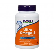 Комплекс незаменимых жирных кислот NOW Ultra Omega 3 90 капсул (104783) Комплекс незаменимых жирных кислот NOW Ultra Omega 3 90 капсул (104783)