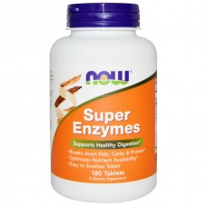 Витамины NOW Super Enzymes 180 таблеток (104400)