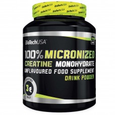 Креатин BioTech 100% Creatine Monohydrate 1000 грамм Без вкуса (101830)