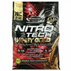 Протеин MuscleTech Nitro Tech Whey Gold 3630 грамм Молочный шоколад (104663-2)