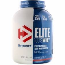 Протеин Dymatize Elite 100% Whey Protein 2300 грамм Клубника (101138-7)